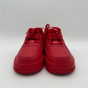 Nike Air Force 1 ’07 LV8 “Triple Red” – Men’s Size 10 (Lightly Worn)